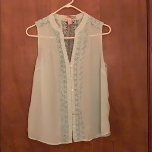 No sleeve summer blouse